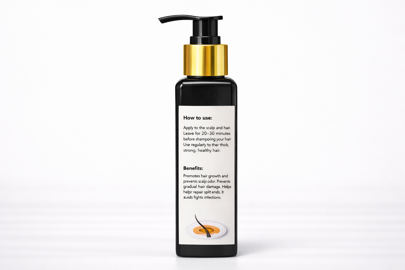 Mashoor Premium Organic Hair Oil – Growth, Strength & Shine in Every Drop